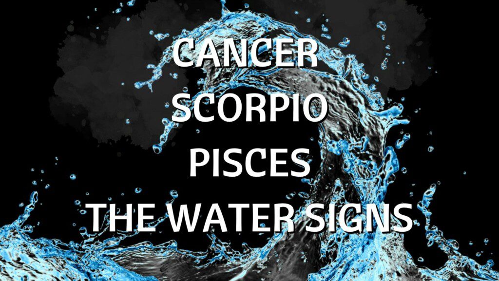 Water signs astrology