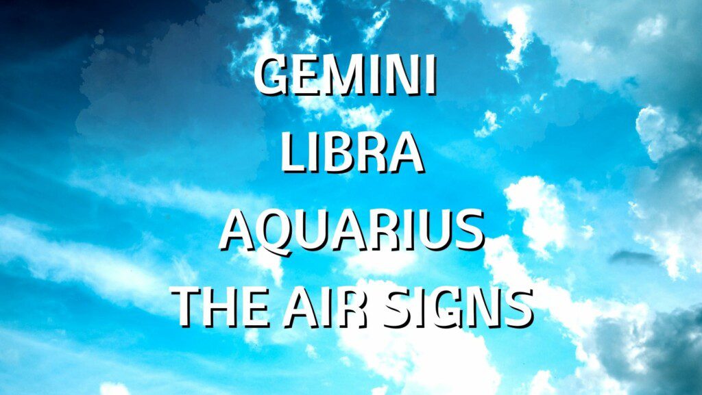 AIR SIGNS ASTROLOGY