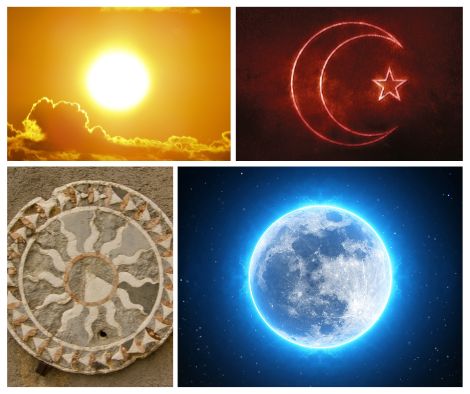 sun and the moon in astrology