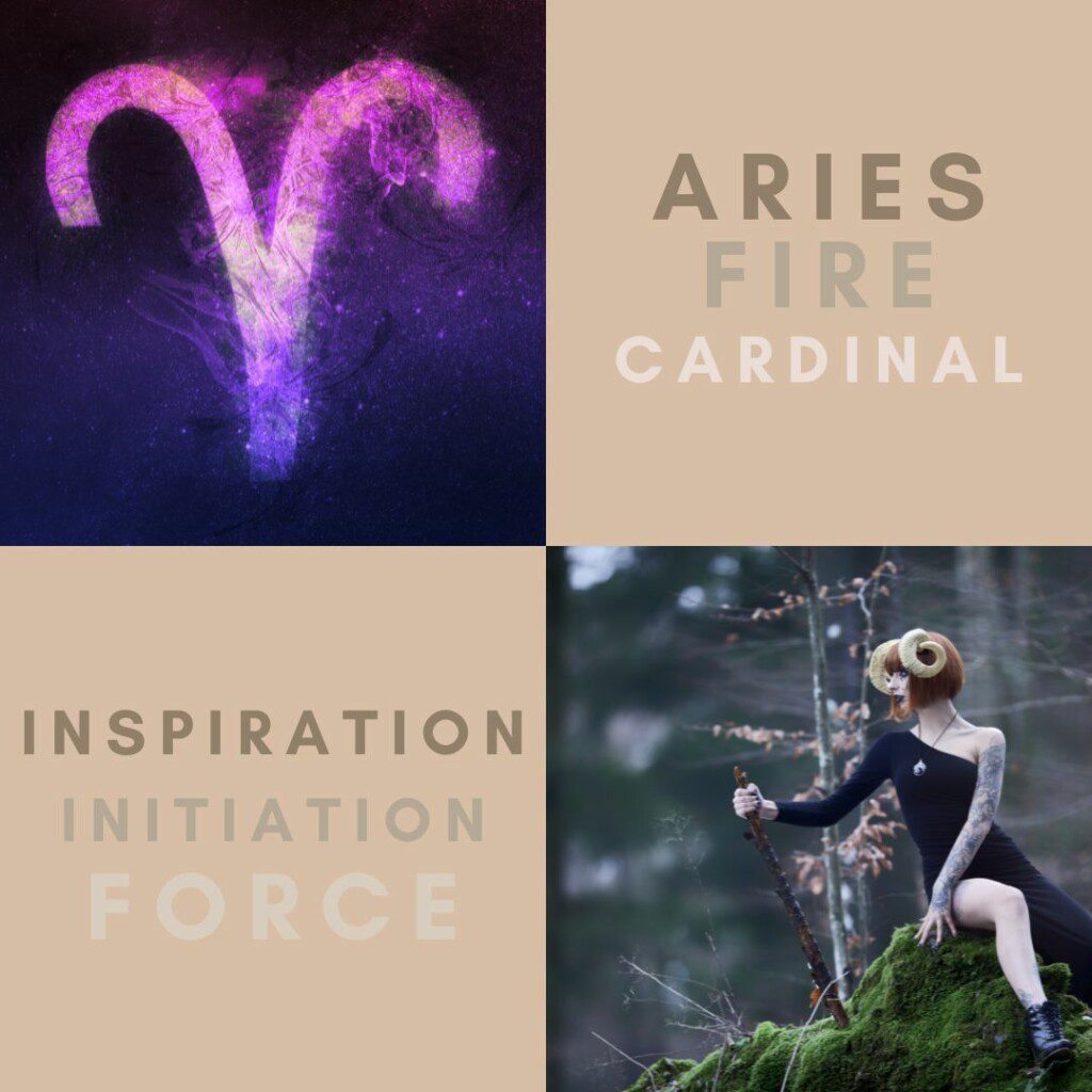 Aries in the zodiac