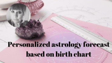 Personalized astrology forecast based on birth chart