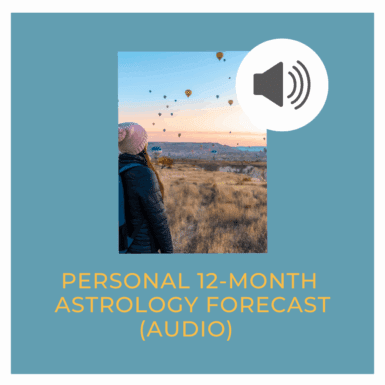Personalized 12-month astrology forecast – your cosmic guide anytime